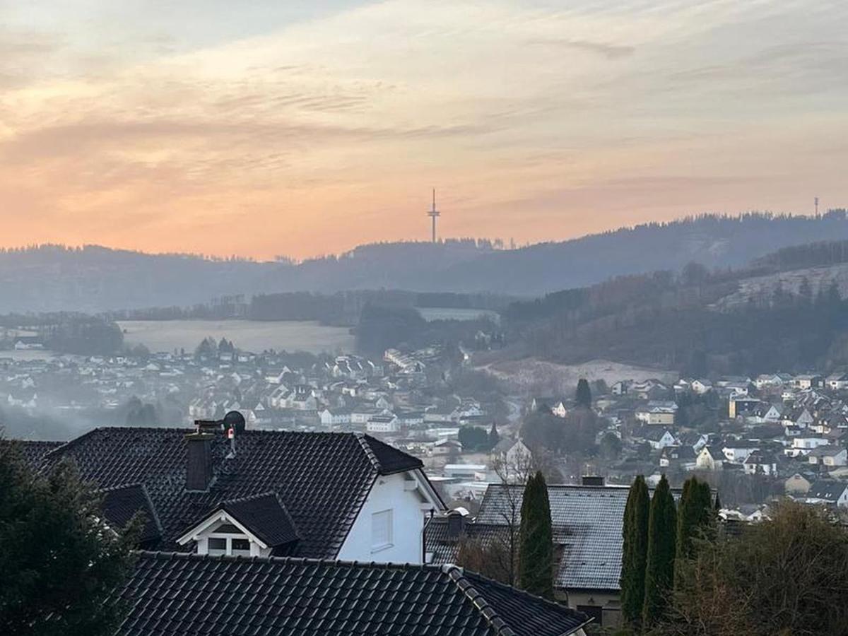 Ferienwohnung Haus Blumenglück Herscheid Exterior foto